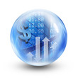 dollar glass ball