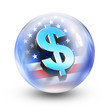 glass ball dollar