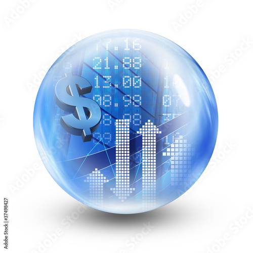 Foto: dollar glass ball dollar glass ball