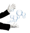 magician bubbles