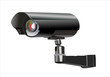 Vektor: Surveillance camera viewed from the side Surveillance camera viewed from the side
