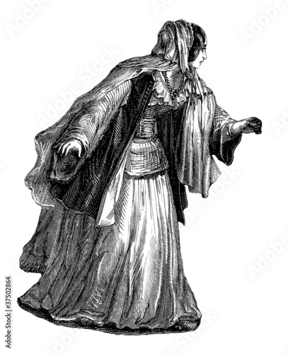 Illustration: Woman 19th century Woman 19th century