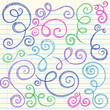 Sketchy Doodle Swirls