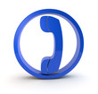 telefon phone symbol 3d telefon phone symbol 3d