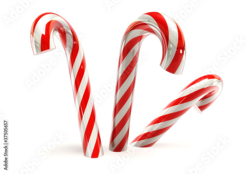 Illustration: Candy canes Candy canes