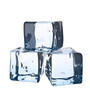 Ice cube. Isolated on white background