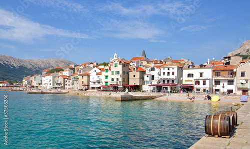 Photo: Urlaubsort Baska auf der Insel Krk in Kroatien Urlaubsort Baska auf der Insel Krk in Kroatien