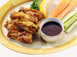buffalo chicken wings with carrot and celery buffalo chicken wings with carrot and celery