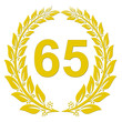 Lorbeerkranz Gold - 65