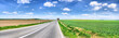Road panorama, spring
