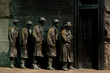 Breadline sculpture - Roosevelt Memorial in Washington DC Breadline sculpture - Roosevelt Memorial in Washington DC