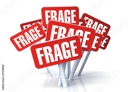Illustration: frage frage