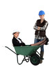 females working together in engineering sector