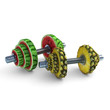 Photo: fruits_dumbbells3 fruits_dumbbells3