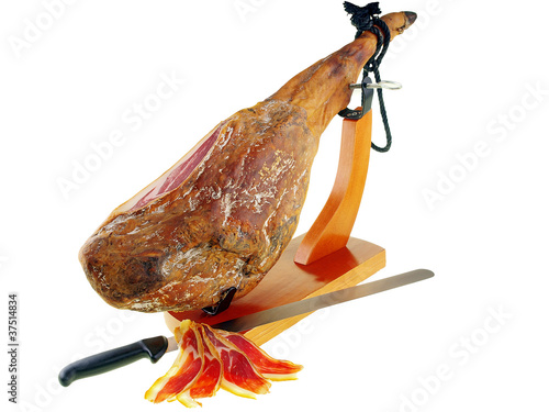Photo: spanish ham spanish ham