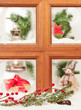 Festive Christmas Window Festive Christmas Window