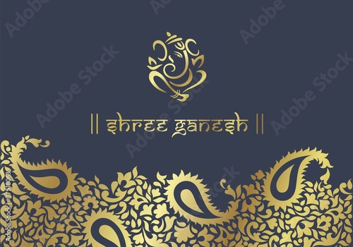 Hindu Wedding Card on Ganesh  Traditional Hindu Wedding Card Design  Rajasthan    Appujee
