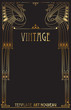 Vintage background with bird of happiness