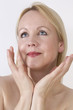Portrait of an adult beautiful woman.