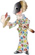 maschera italiana arlecchino