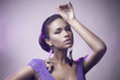 Fashion portrait of beautiful african woman Fashion portrait of beautiful african woman
