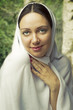 Beauty portrait of young beautiful woman
