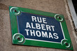 rue Albert Thomas à Paris rue Albert Thomas à Paris