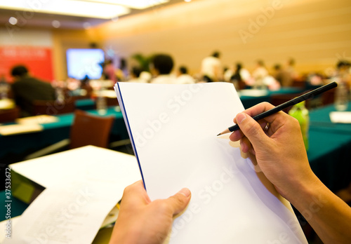 Photo: business seminar business seminar