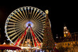 La grande roue sur la grand-place de Lille à Noël La grande roue sur la grand-place de Lille à Noël