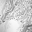 circuit board vector background, technology illustration eps10