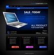 Computer shop web page template