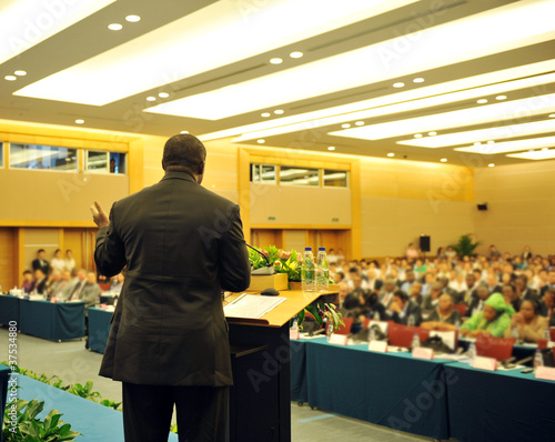 Photo: during the presentation during the presentation