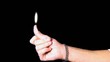 Lighter in a hand