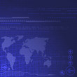 Digital blue background