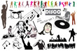 Disco vector mega set mix
