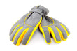 Pair of colorful ski gloves