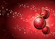 Christmas background in red Christmas background in red
