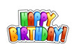 happy birthday graffiti