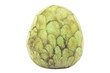 Cherimoya fruit isolated on white