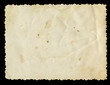 Reverse side of an old photo