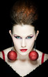 red makeup
