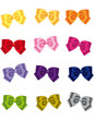 Kit de noeuds colorés vectoriels