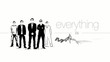 Vídeo : Everything is marketing slogan video black and white team Everything is marketing slogan video black and white team