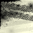 Tire tracks background