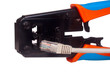 Network cable crimper