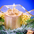 Christmas candle