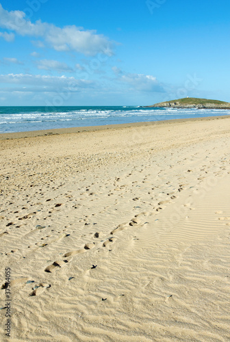 Foto: Fistral beach in Newquay, Cornwall UK. Fistral beach in Newquay, Cornwall UK.