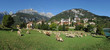 Village in the mountains