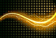Decorative background with striking lightning shape Decorative background with striking lightning shape