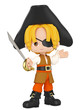 pirate boy attack
